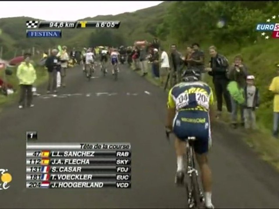 Tour de France 2011 - Accident Terrible in ÉTAPE 9 HD(2)