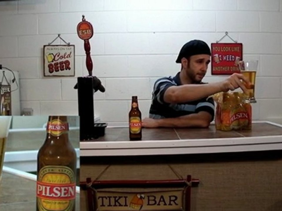 Pilsen Uruguay Beer review. Great import Beer Review!