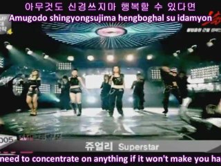 Jewelry - Superstar MV [English subs + Romanization + Hangul] HD