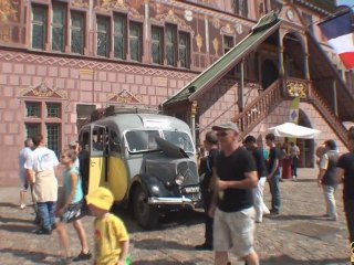 Balade Historique à Mulhouse en Autocar Citroen Type U23 Année 1947