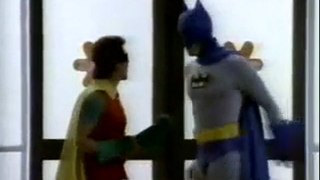 TV Commercial with Batman and Robin