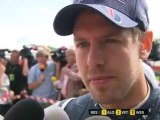 9 BRITISH GP - Sebastian Vettel interview post race