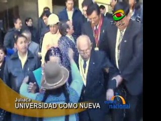 Entregan moderno local a la Universidad Nacional de Juliaca