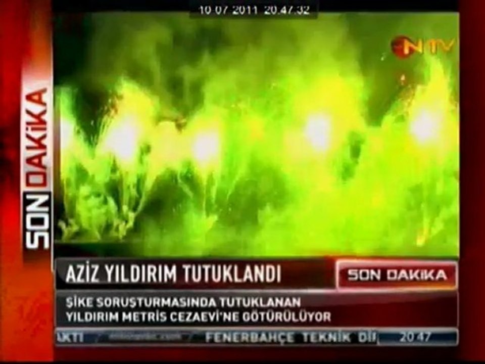 Fenerbahçe Bank Asya 1.Lig  ve NTV Aziz Yıldırım Tutuklanma Kutlamaları