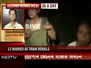Guwahati-Puri Express derails in Assam, 13 injured