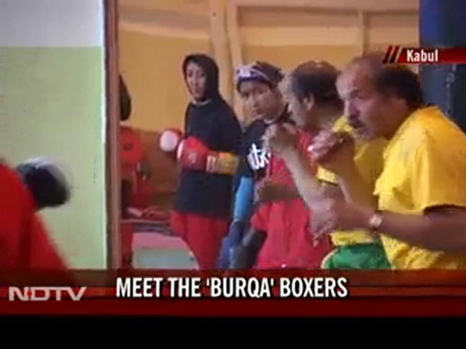 Meet the burqa boxers