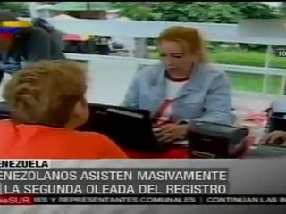 Miles de venezolanos participan del censo de vivienda