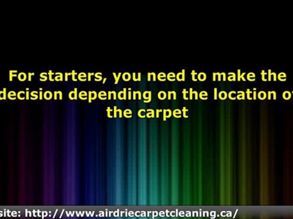 Airdrie Carpet Cleaners