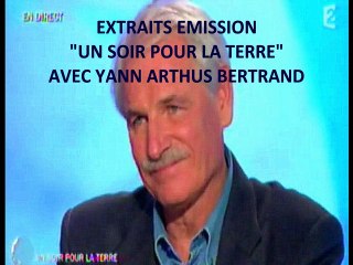 UN SOIR POUR  LA TERRE AVEC YANN ARTHUS BERTRAND