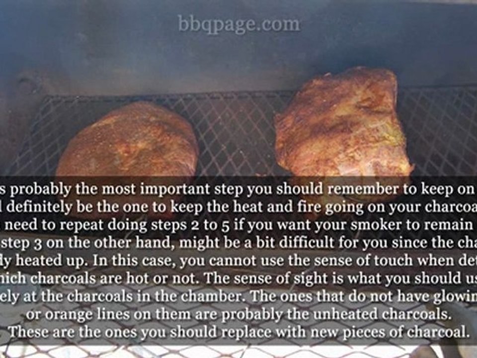 How to Keep Charcoal Vertical Smokers Going