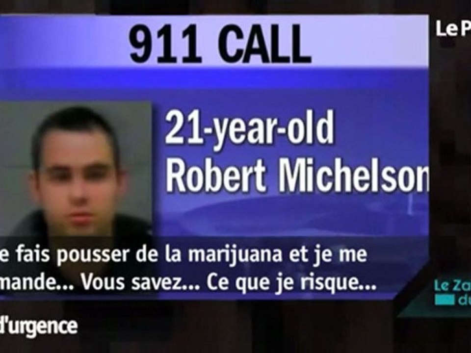Appel d'urgence sous marijuana