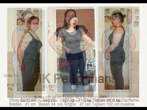 ONLİNE ZAYIFLAMA 55 günde 22 kilo Noter Tasdikli online butik zayıflama