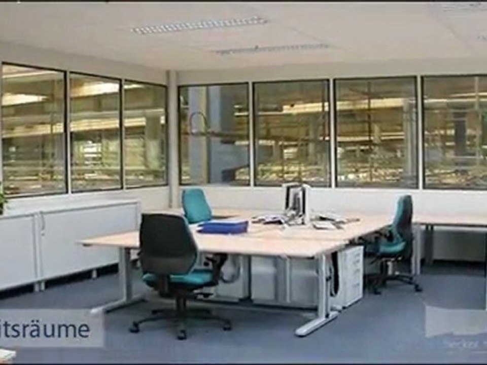 Becker raumsysteme - hallenbüros, trennwände und lagerbühnen