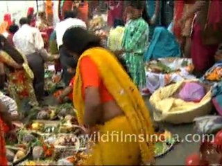 Chatt Pooja in India