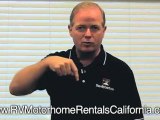 Southern California RV Rentals - RV Motorhome Rentals