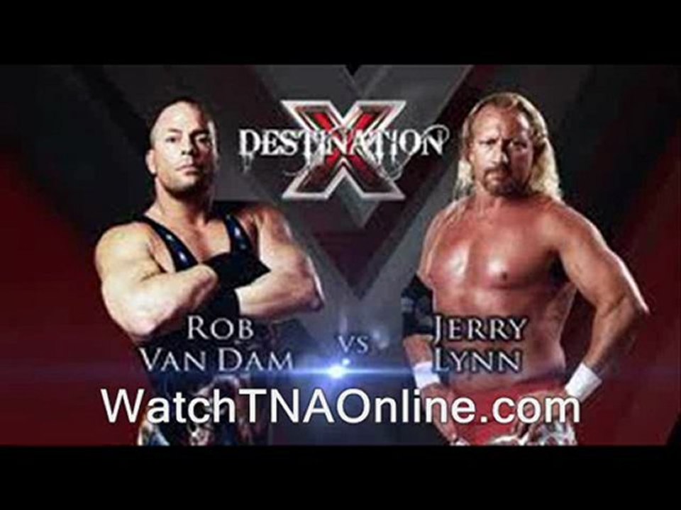 watch TNA Destination X live matches online