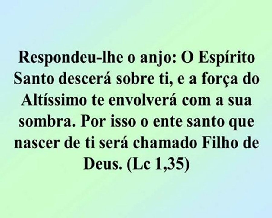 Nossa Senhora - Anunciação do Anjo