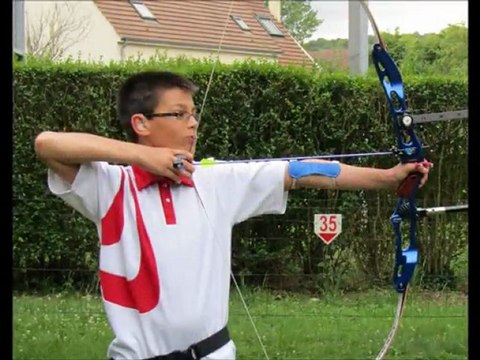 Chambly vidéo Maxime Henry tir a l arc 8 juillet 2011