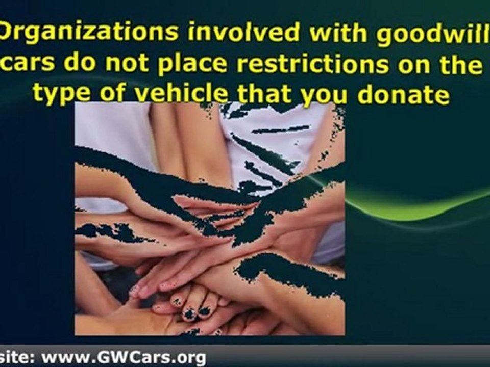 Goodwill Cars | Making a Worthwhile Contribution