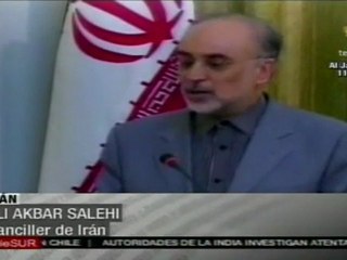 Descargar video: Salehi: apoyamos las legítimas demandas de los pueblos