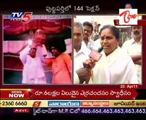 Live from Puttaparthi - Devotees Talking to Media, Praying lot_ 22 Apr11 - 11AM