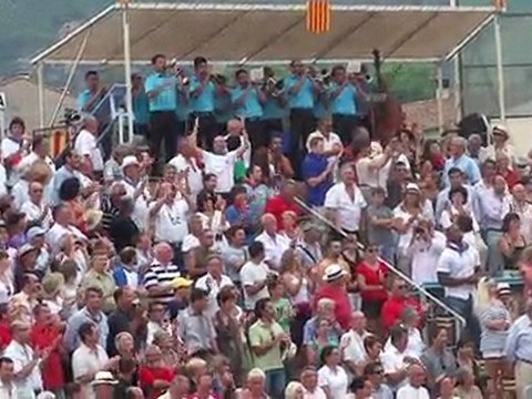 Martinev corrida Céret Musique avant le 5ème taureau
