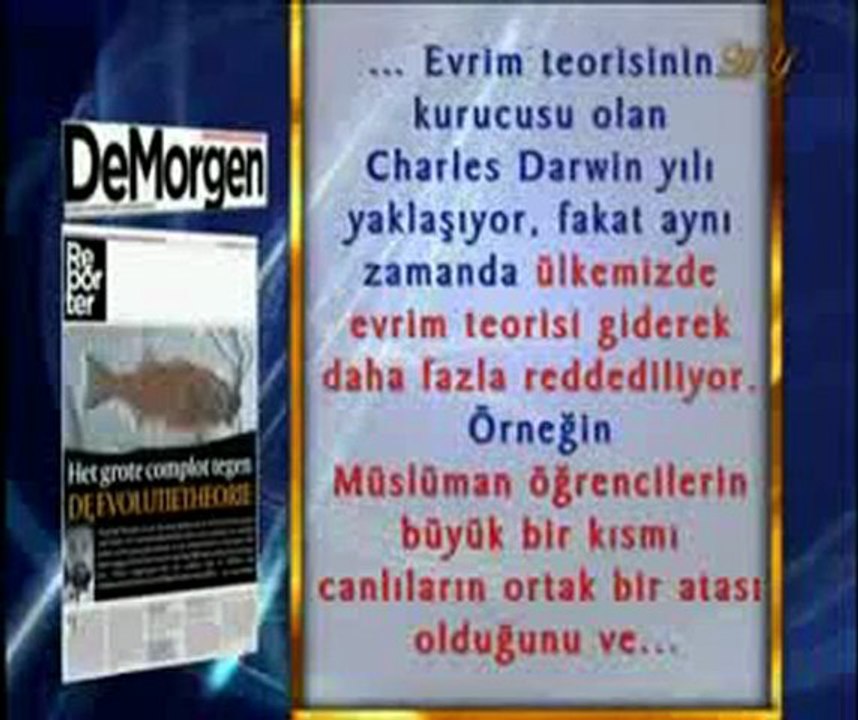 Evrim teorisine karşı büyük komplo