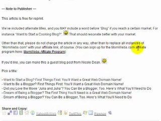 How to Recruit Affiliates with Your Articles