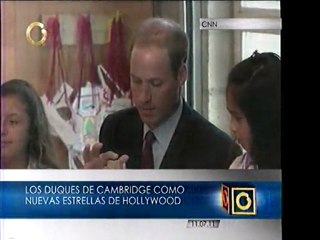 Los Duques de Cambridge en California