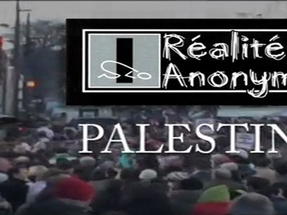 réalité anonyme  palestine II