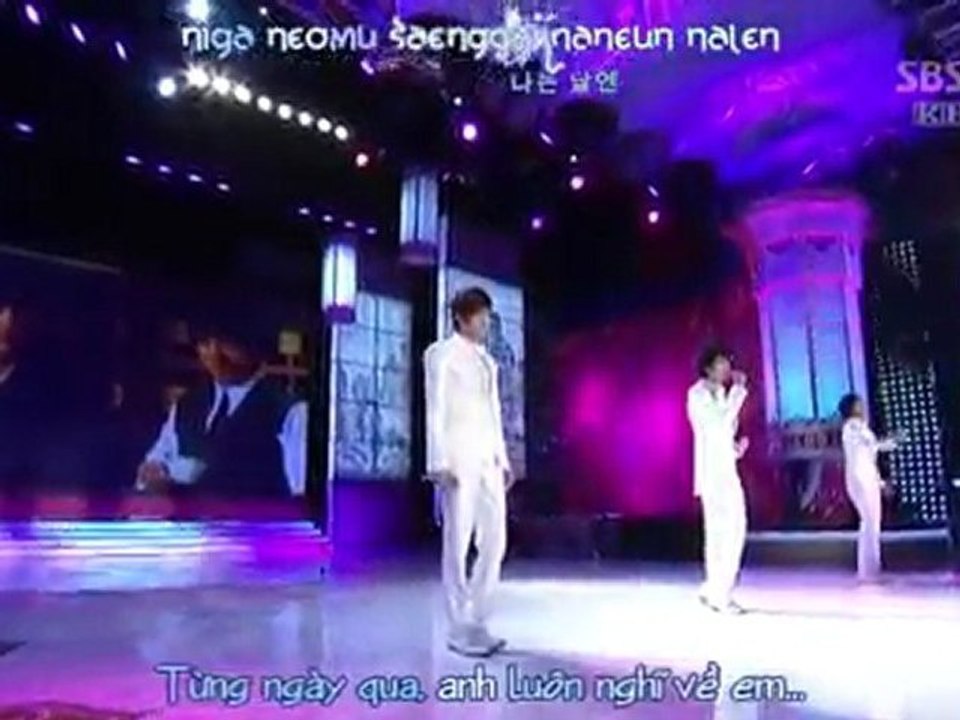 Vietsub+Kara Because I'm stupid SS501 Live