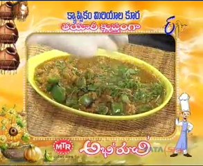 Abhiruchi - Recipes - Capsicum Miriyala Kura,Mushrum Soup,Ulavala masalaKura - 17th Feb 11 - 01