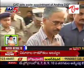 CAT Sets aside Appointment Of Andhra DGP
