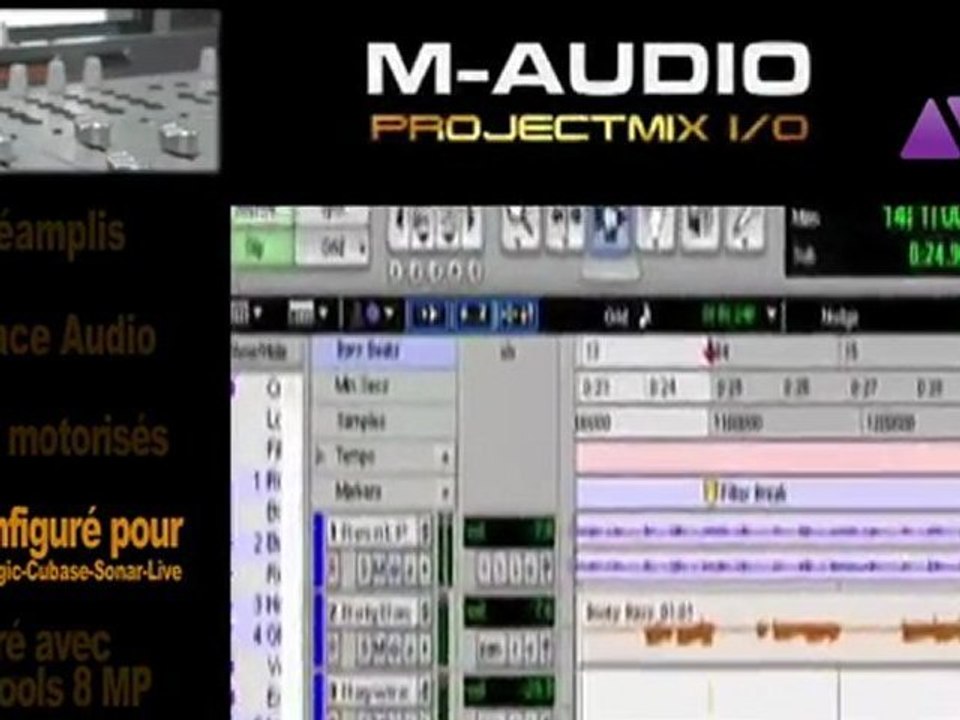 Interface audio M-Audio Project Mix (La Boite Noire)