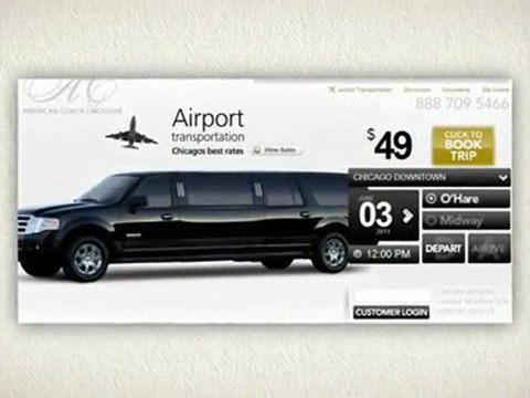 chicago limo, chicago limousine service, chicago airport transportation
