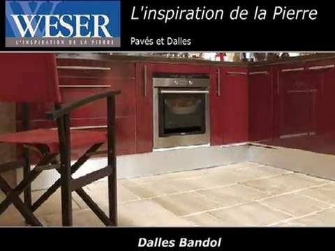 Dalles et Pavés de terrasse Weser