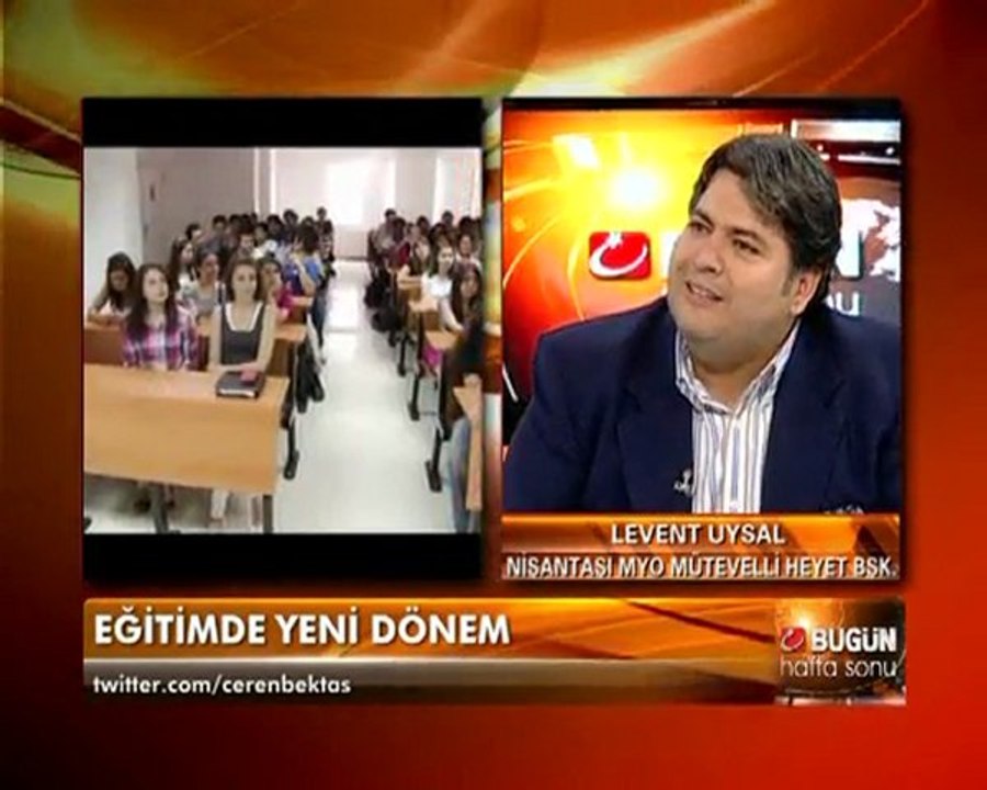 Nişantaşı Meslek YüksekOkulu Mütevelli Heyet Başkanı Bugün TV