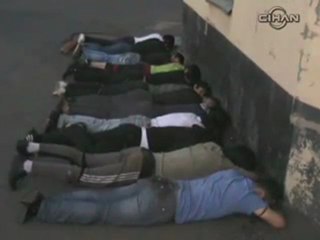 Moskova'da polis baskini