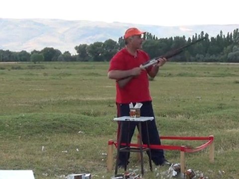 KAYSERİ AVCILAR KLÜBÜ TRAP ATIŞ YARIŞMASI ATIŞ GÖRÜNTÜLERİ