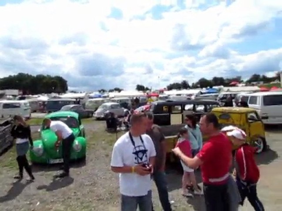 European Bug-In 4 - Arrival @ racetrack