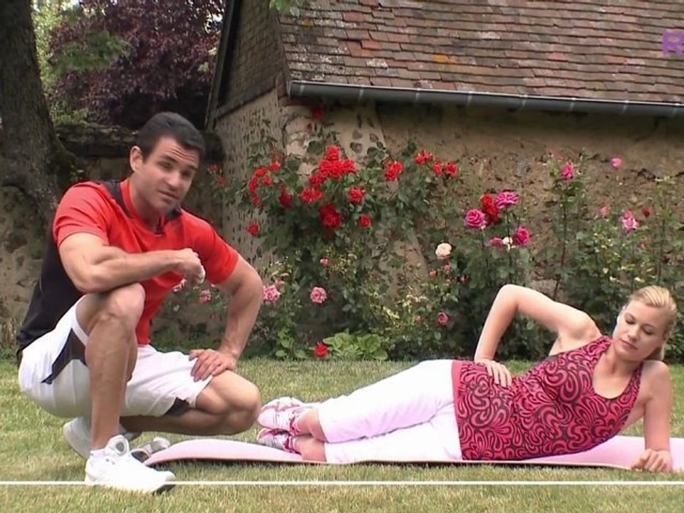 Ma séance de gainage au jardin