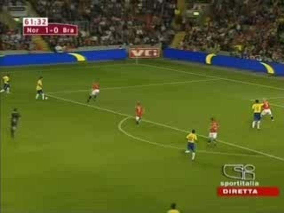 NORVEGE - BRESIL 1-1
