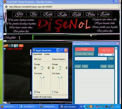 Flatcast Winamp-Media Player Yayın Nasıl Yapılır ? Sesli Videolu Anlatım...