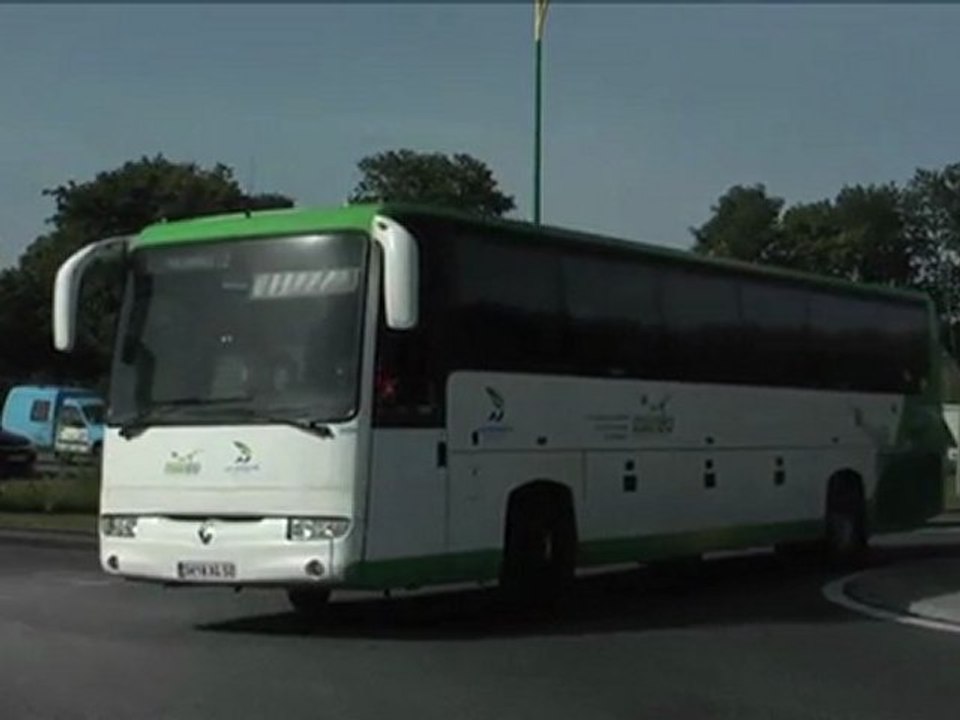 BUS A L'HUILE DE FRITURE, UNIQUE EN FRANCE !