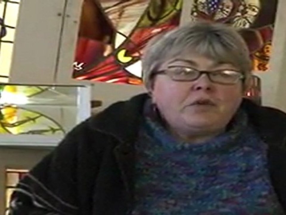 Les vitraux de Christine Cocard à Saint-Brieuc