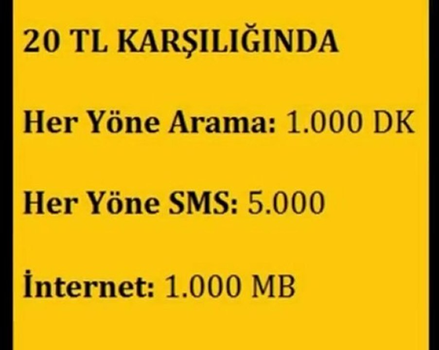 Öğrencilerden Operatörlere Kampanya Teklifi