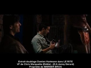 Extrait doublage Damien Hartmann dans THE RITE (2011)