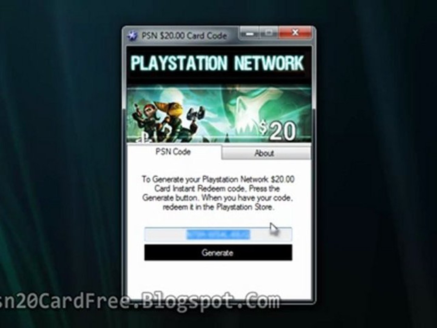 ⁣How To Get Free PSN 20$ Card Codes! - Tutorial 2011