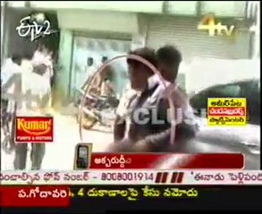 MLA Akbaruddin Owaisi attacked in  Live  Visuals