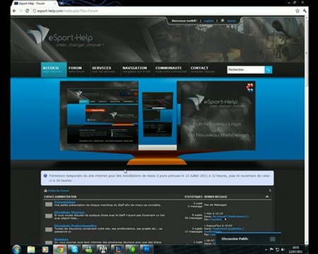 Esport-Help : Tutoriel Photoshop Wallpaper